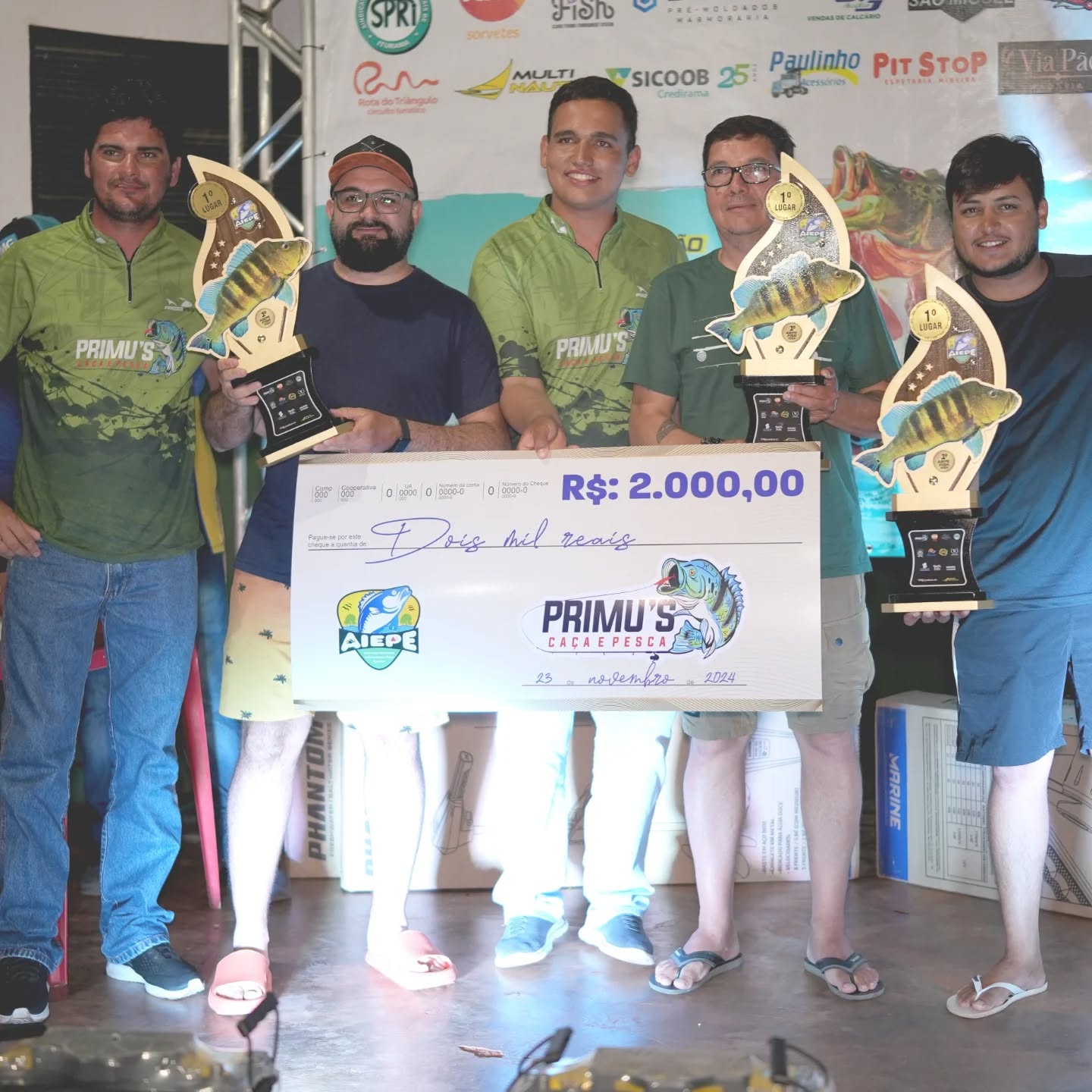 Ganhadores AIEPE FISH 2024